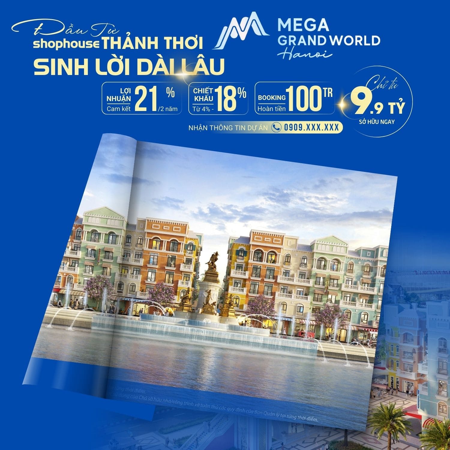 Mẫu canva Bất động sản chuyên nghiệp thiết kế canva bds